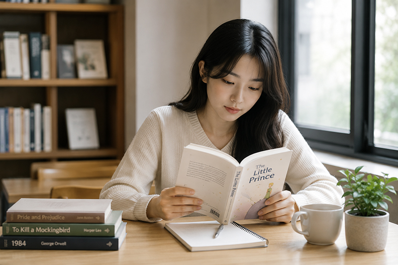 영어원서를 자신 있게 읽는 학생