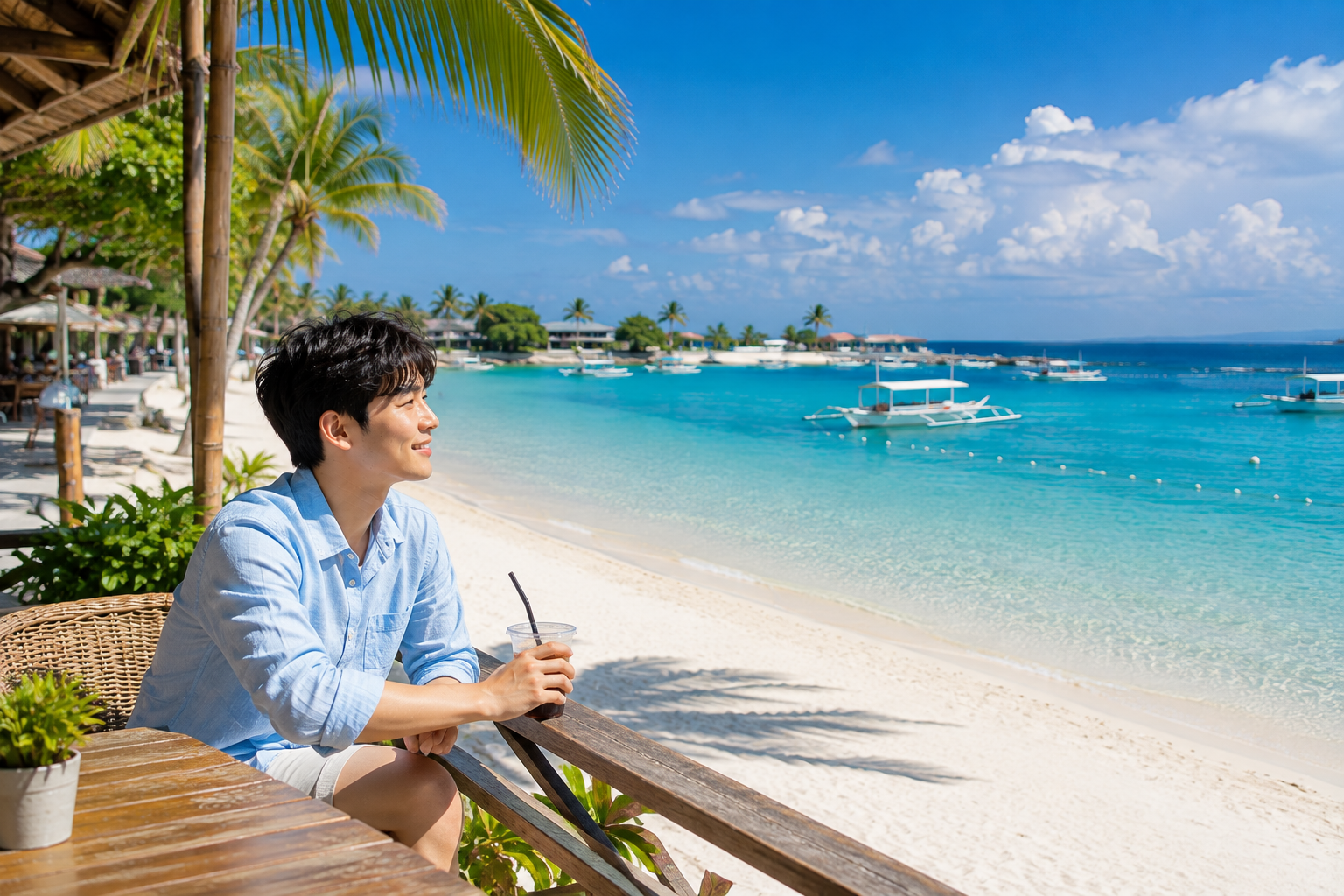 세부 바닷가 휴양지